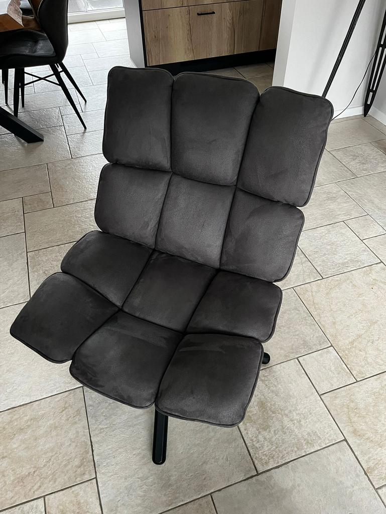 Draaibare stoel, Ophalen, Gebruikt, Zwart, Eén