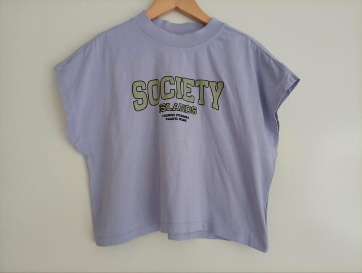 Looxs Revolution 10sixteen shirt lila maat 146/152, Kinderen en Baby's, Kinderkleding | Maat 146, Gebruikt, Meisje, Shirt of Longsleeve