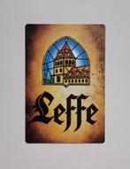 Leffe bier logo reclamebord van metaal wandbord decoratie, Ophalen of Verzenden, Nieuw, Reclamebord, Plaat of Schild, Overige merken