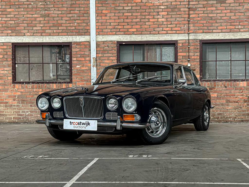 Jaguar XJ 5.3 V12 de Luxe 313pk 1973, 94-YA-92, Gebruikt, Overige carrosserieën, 12 cilinders, Blauw