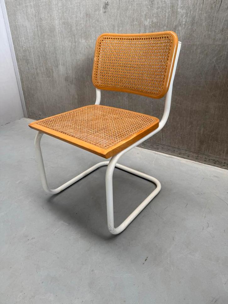 Vintage Cesca B32 Stoel, Marcel Breuer - Italië, Antiek en Kunst, Antiek | Meubels | Stoelen en Banken, Ophalen of Verzenden
