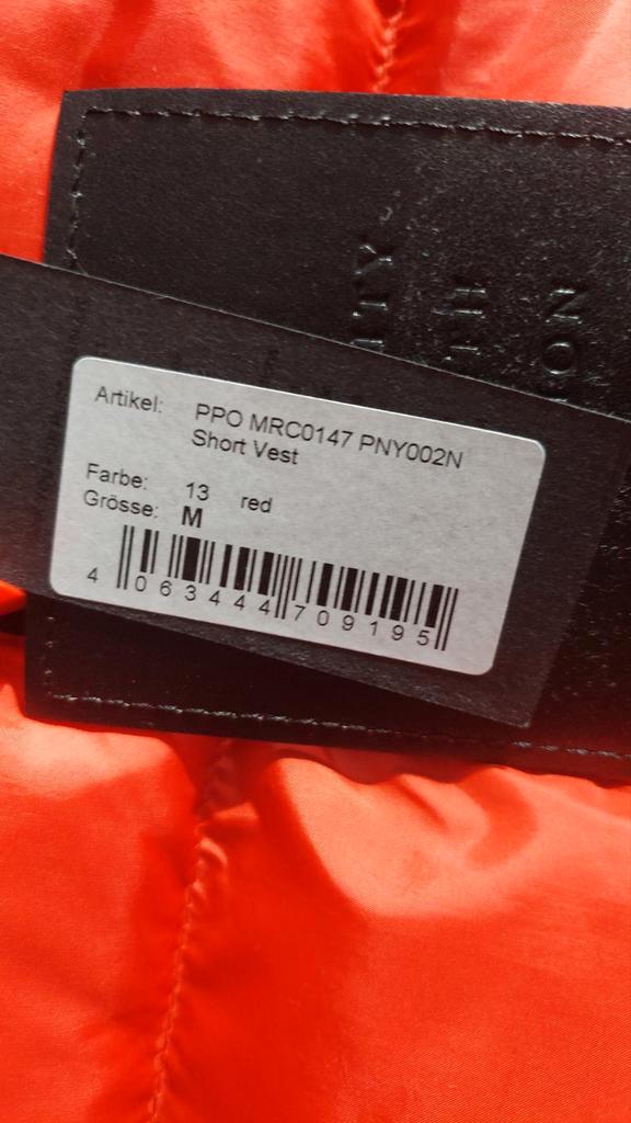 Philip Plein Bodywarmer - Oranje (Maat M), Kleding | Heren, Bodywarmers, Nieuw, Maat 48/50 (M), Oranje, Ophalen of Verzenden