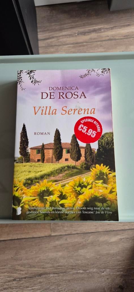 Villa Serena - Domenica de Rosa (Roman), Boeken, Ophalen of Verzenden, Gelezen, Domenica de Rosa, Europa overig