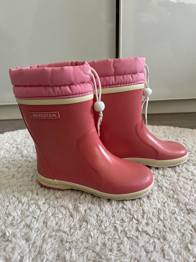 Bergstein Laarzen –Maat 30 – Regen Winter –Meisje– Soft Pink, Gebruikt, Meisje, Ophalen of Verzenden, Laarzen