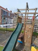 Klimtoestel met glijbaan, Ophalen