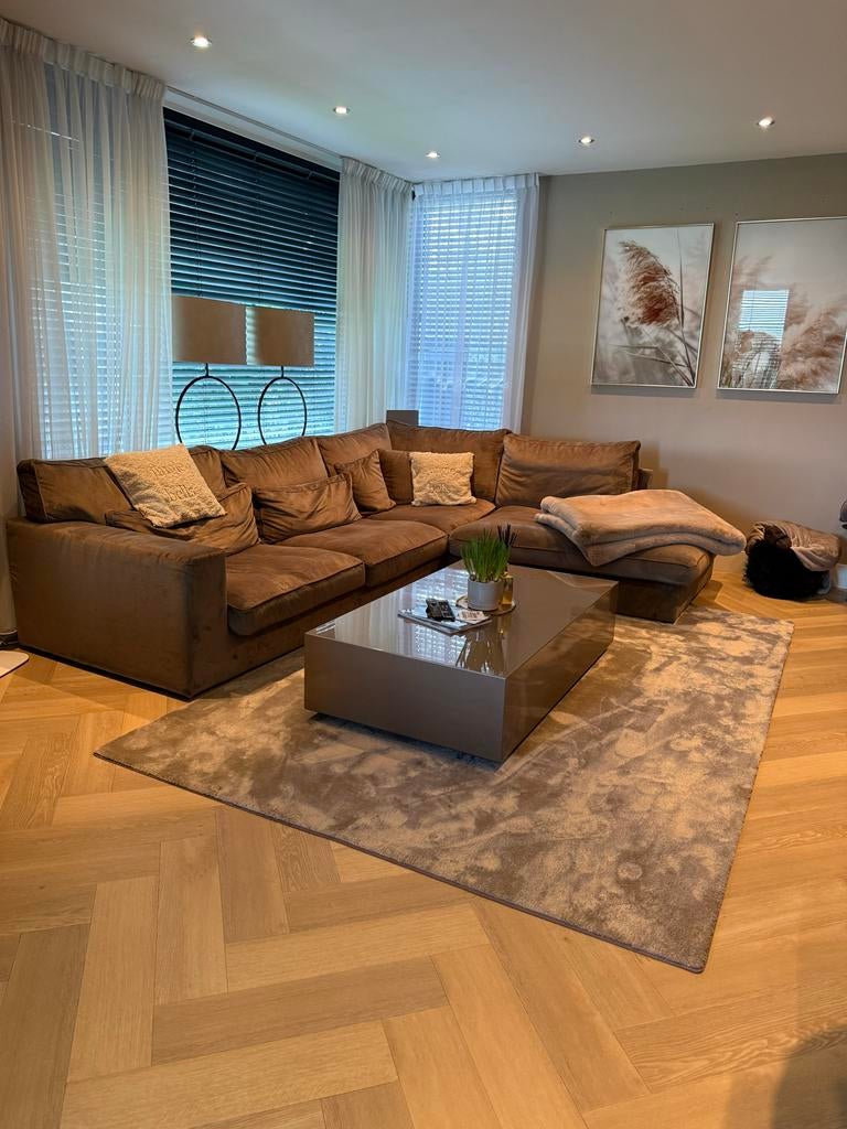 Grijze salontafel bijzettafel eric kuster stijl, Huis en Inrichting, Tafels | Salontafels, Ophalen, Overige materialen, Gebruikt