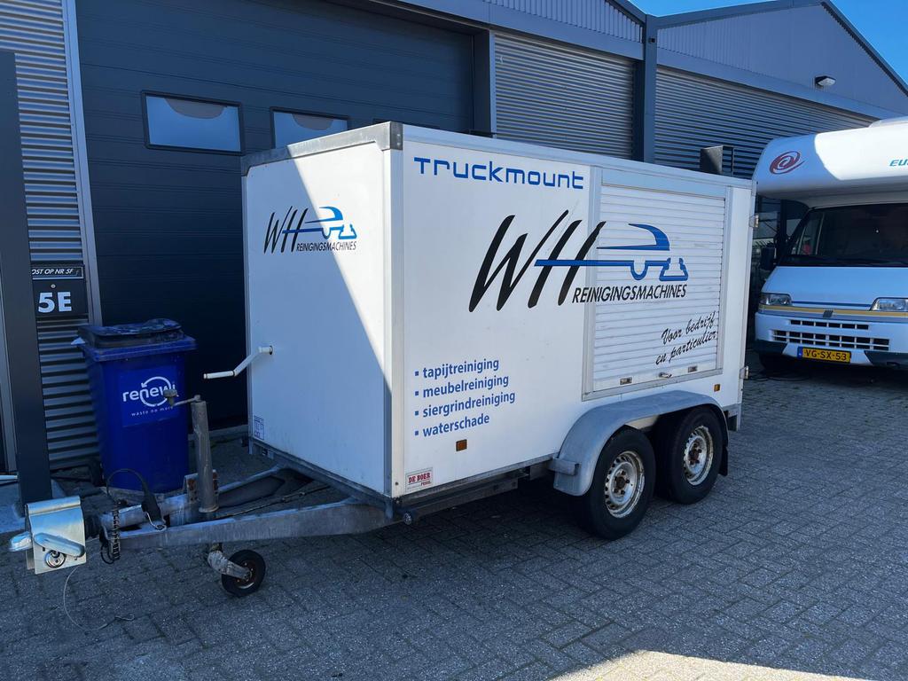 Truckmount-tapijtreiniger, Auto diversen, Aanhangers en Bagagewagens, Ophalen, Gebruikt