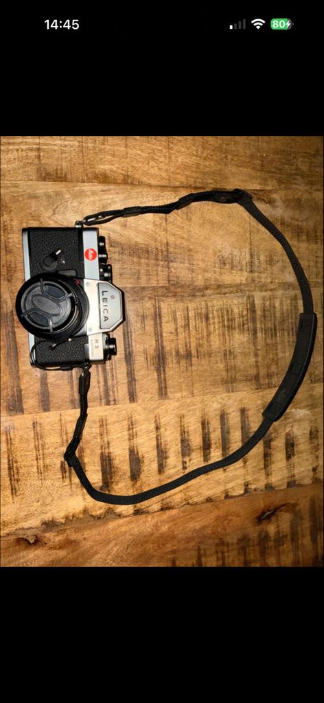 Leica R3 Electronic met Leitz Summicron-R 50mm f/2, Audio, Tv en Foto, Fotocamera's Analoog, Ophalen of Verzenden, Gebruikt, Spiegelreflex
