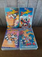 4 Disney Ducktales videobanden., Cd's en Dvd's, VHS | Kinderen en Jeugd, Gebruikt, Tekenfilm, Alle leeftijden, Ophalen of Verzenden