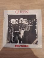 Queen - One Vision (Single, 1985), Gebruikt, Fotohoes, 7 inch, Ophalen of Verzenden