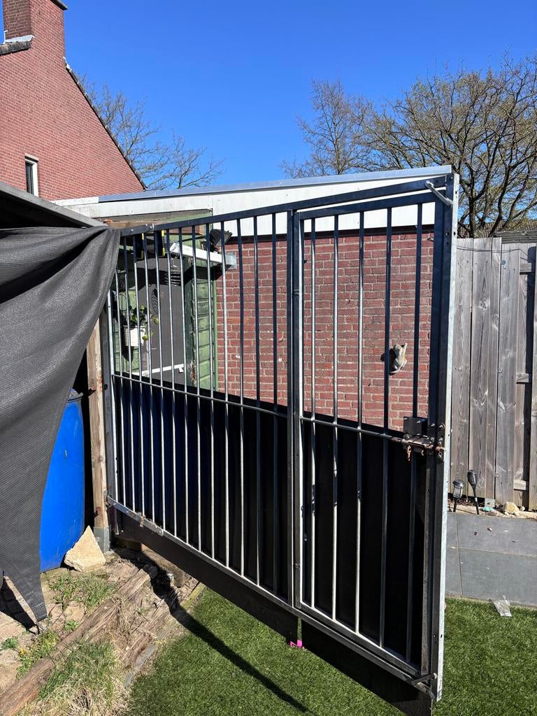 2 kennelpanelen, Dieren en Toebehoren, Hondenhokken, Ophalen, 110 cm of meer, 100 cm of meer