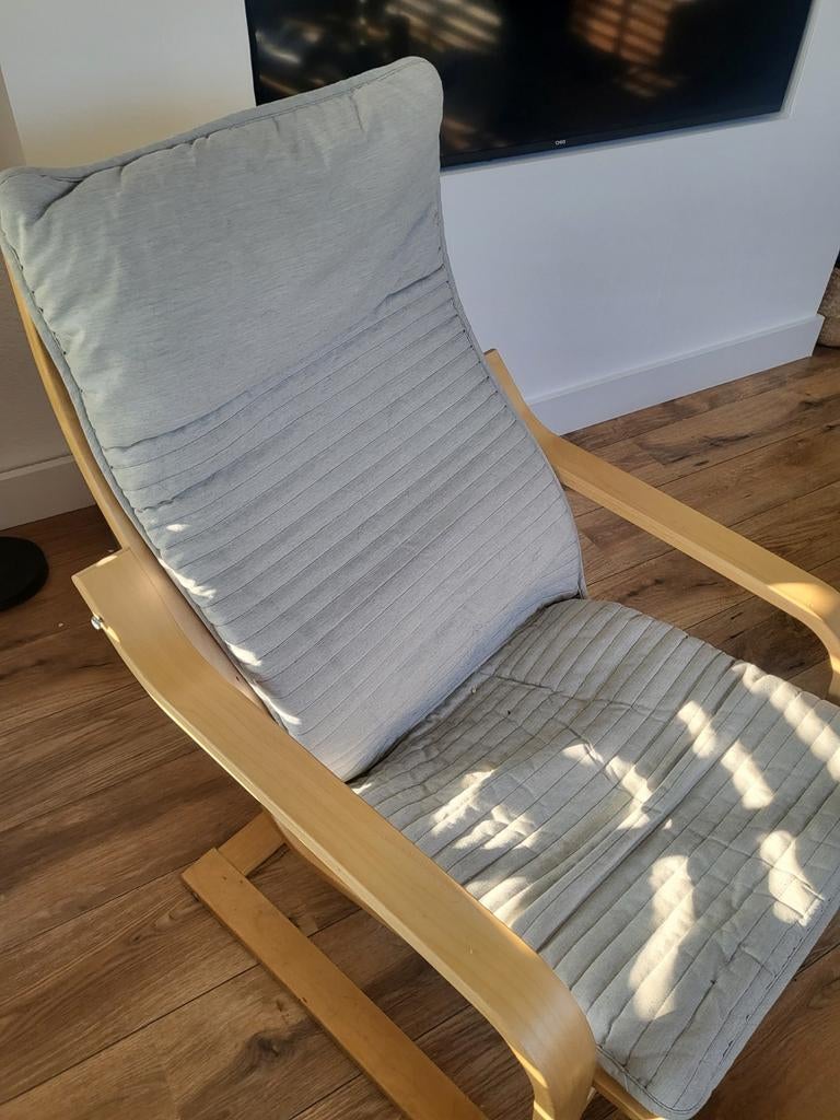 Ikea stoel, zit heerlijk, Huis en Inrichting, Stoelen, Ophalen, Gebruikt, Overige kleuren, Stof
