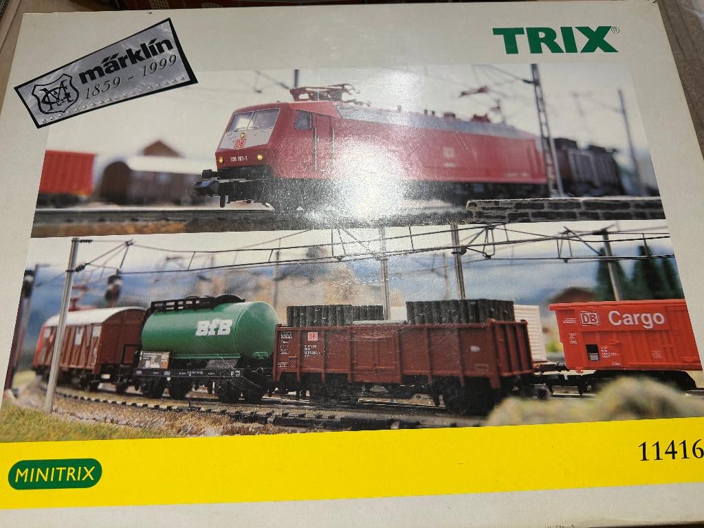 Minitrix Start sets, Treinset, Gelijkstroom, Trix, Nieuw