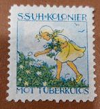 Zweden cinderella S.S.U.H. Kolonier TBC bestrijding, Ophalen of Verzenden, Zweden, Postfris