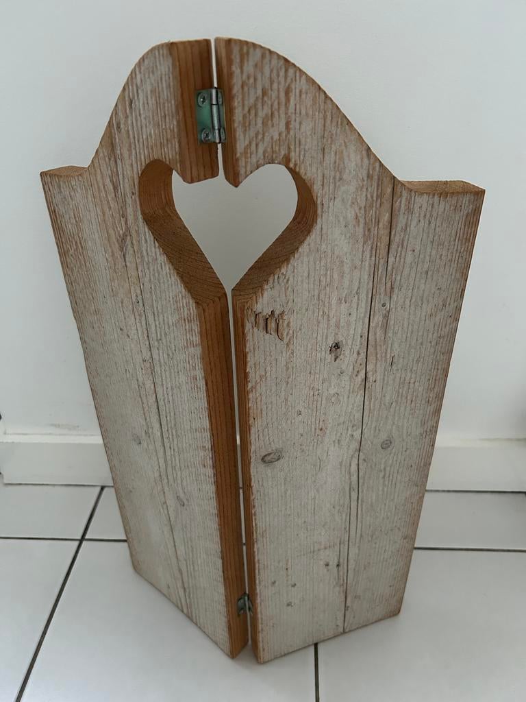 Set van Twee steigerhouten luiken, Ophalen, Hout, Gebruikt, Landelijk