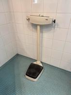 Mooie oude Bascule weegschaal - Werkt nog prima!, Gebruikt, Analoog, 100 kg of meer, Ophalen of Verzenden