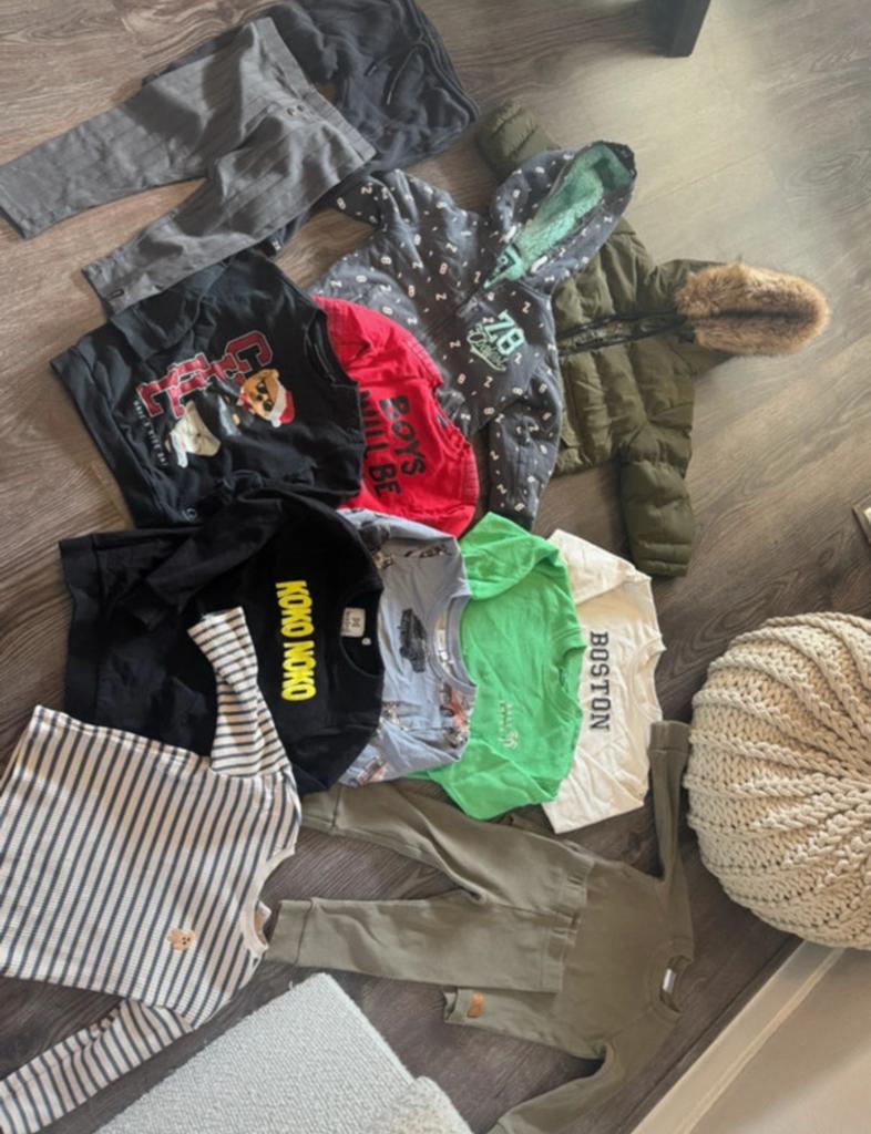 Groot winterpakket jongens kleding maat 86/92, Ophalen of Verzenden, Gebruikt, Maat 92