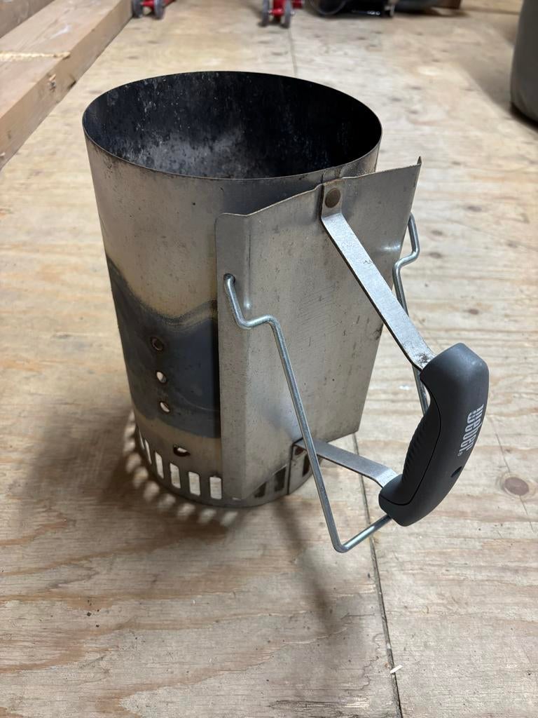 Weber brikettenstarter, Tuin en Terras, Houtskoolbarbecues, Ophalen of Verzenden, Gebruikt