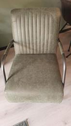 Groene lees stoel, Huis en Inrichting, Fauteuils, Ophalen, 75 tot 100 cm, 50 tot 75 cm