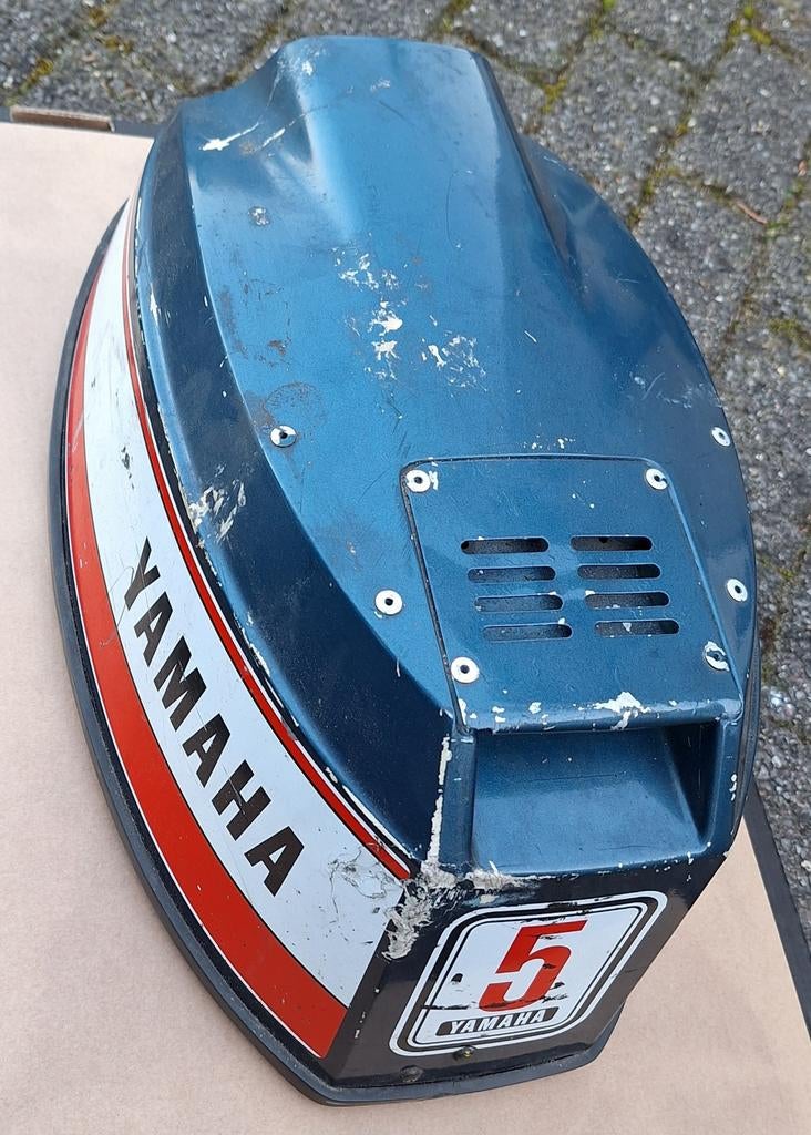 Yamaha 5 pk buitenboordmotor kap, Ophalen of Verzenden, Gebruikt, Motor en Techniek, Zeilboot of Motorboot