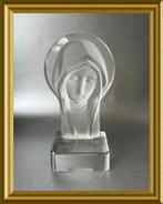 Mooie glazen Maria buste, frosted glas, Ophalen of Verzenden