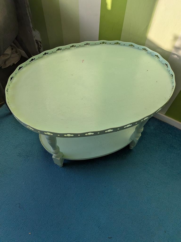 Salontafel massief hout, Ophalen, 50 tot 100 cm, 50 tot 100 cm, Minder dan 50 cm