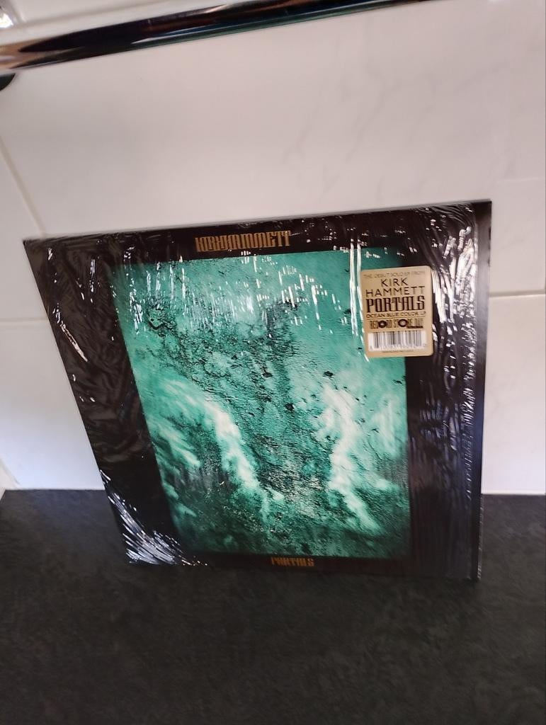 Metallica, Kirk hammett, Portals, Blauw Vinyl, Cd's en Dvd's, Vinyl | Hardrock en Metal, Ophalen of Verzenden, Zo goed als nieuw