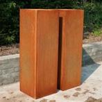 cortenstaal sokkels, zuilen, U-blok, tuinbank, Ophalen of Verzenden, Nieuw