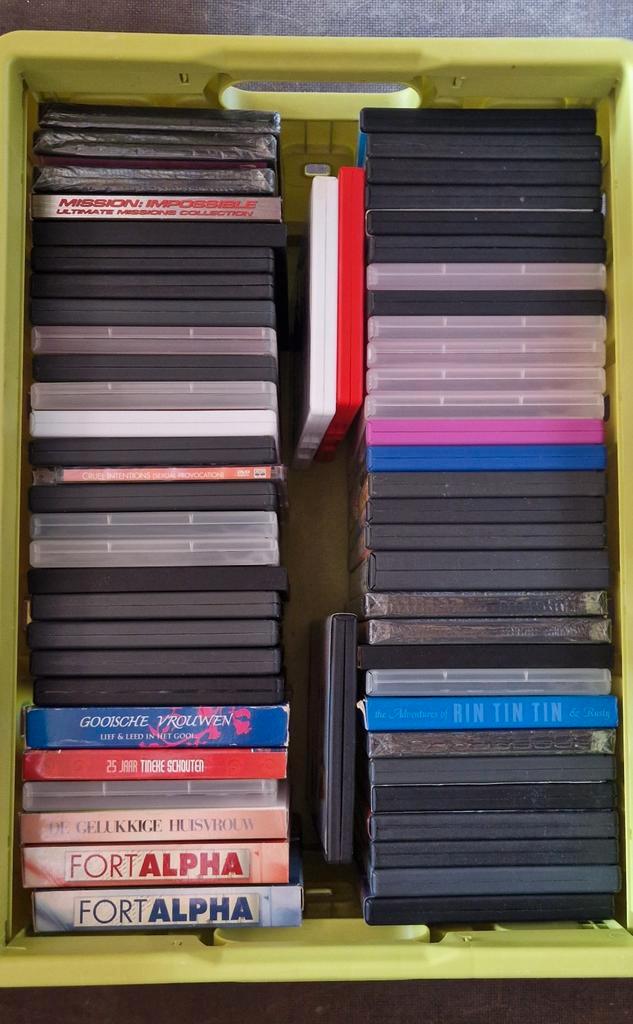 Partij van 75 dvd's, Diversen, Rommelmarktspullen, Zo goed als nieuw, Ophalen of Verzenden