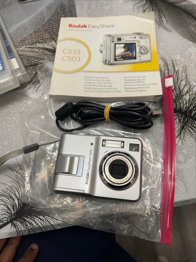 Kodak EasyShare C533 Digitale Camera - Compact Zilver, Audio, Tv en Foto, Fotocamera's Digitaal, Ophalen of Verzenden, Zo goed als nieuw