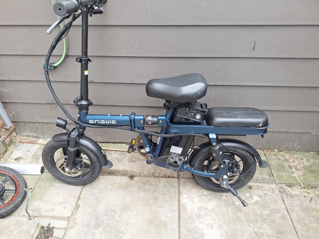 Engwe opvouwbare elektrische fiets, Fietsen en Brommers, Elektrische fietsen, Gebruikt, Overige merken, Minder dan 47 cm, Minder dan 30 km per accu