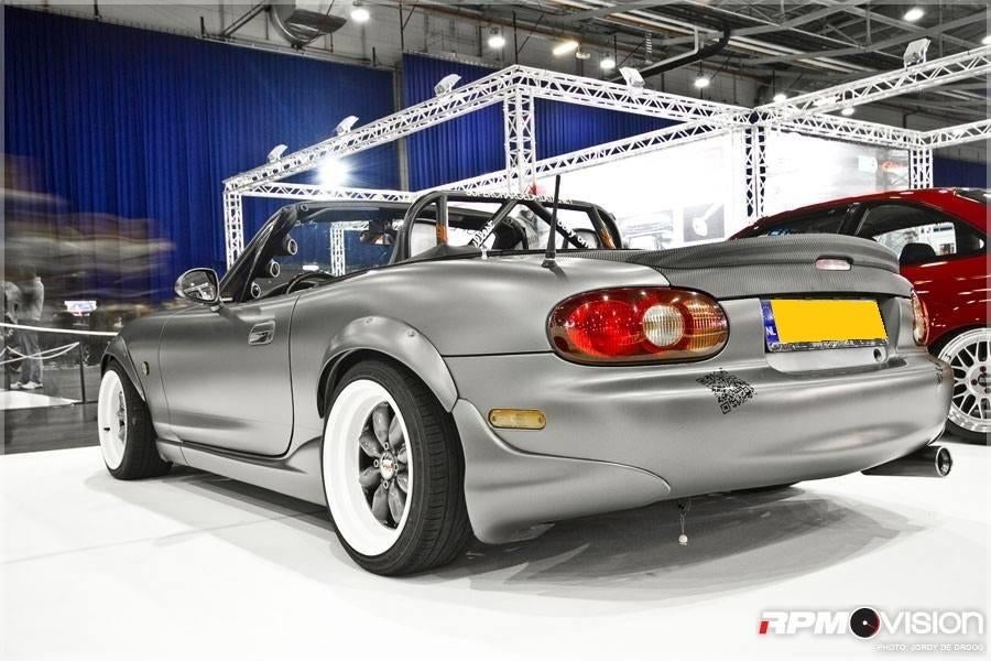 JapPower AP1 rear mudflap set - Mazda Mx5 Mx-5 NB-FL NBFL, Ophalen of Verzenden