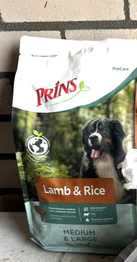 Prins lam&rijst (hypoallergeen), Ophalen of Verzenden, Hond