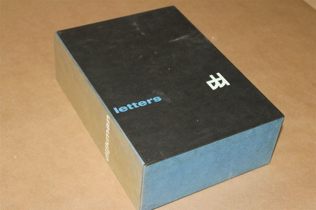 Zeldzame box - Drukkerij Dijkman Letterproef Typografie, Ophalen of Verzenden, Gelezen, Overige onderwerpen