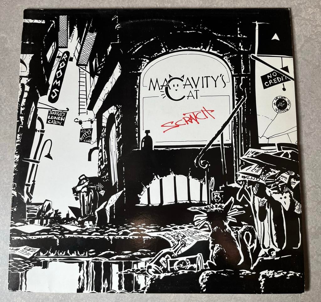 Macavity’s Cat - Scratch (Vinyl/LP rockabilly), Cd's en Dvd's, Vinyl | Rock, Gebruikt, Rock-'n-Roll, 12 inch, Ophalen of Verzenden