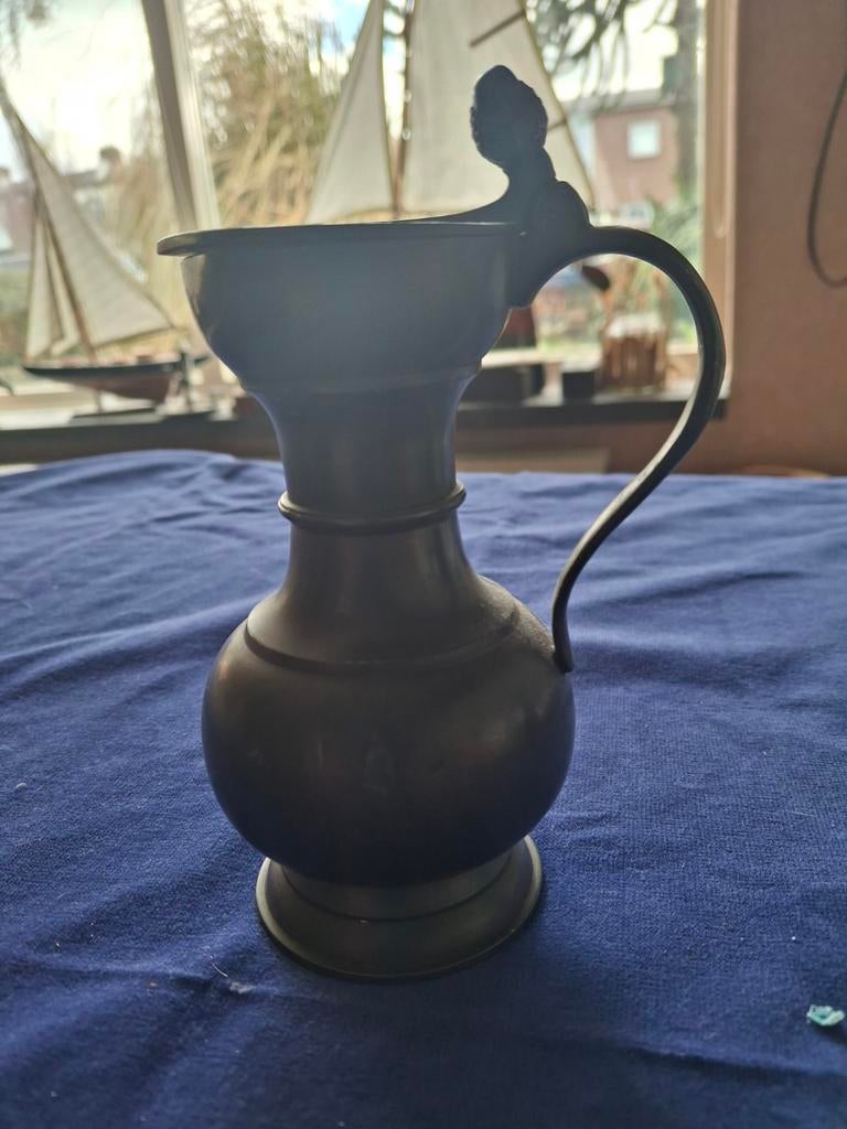 Tinnen eikelkanetje, Antiek en Kunst, Antiek | Tin, Ophalen of Verzenden