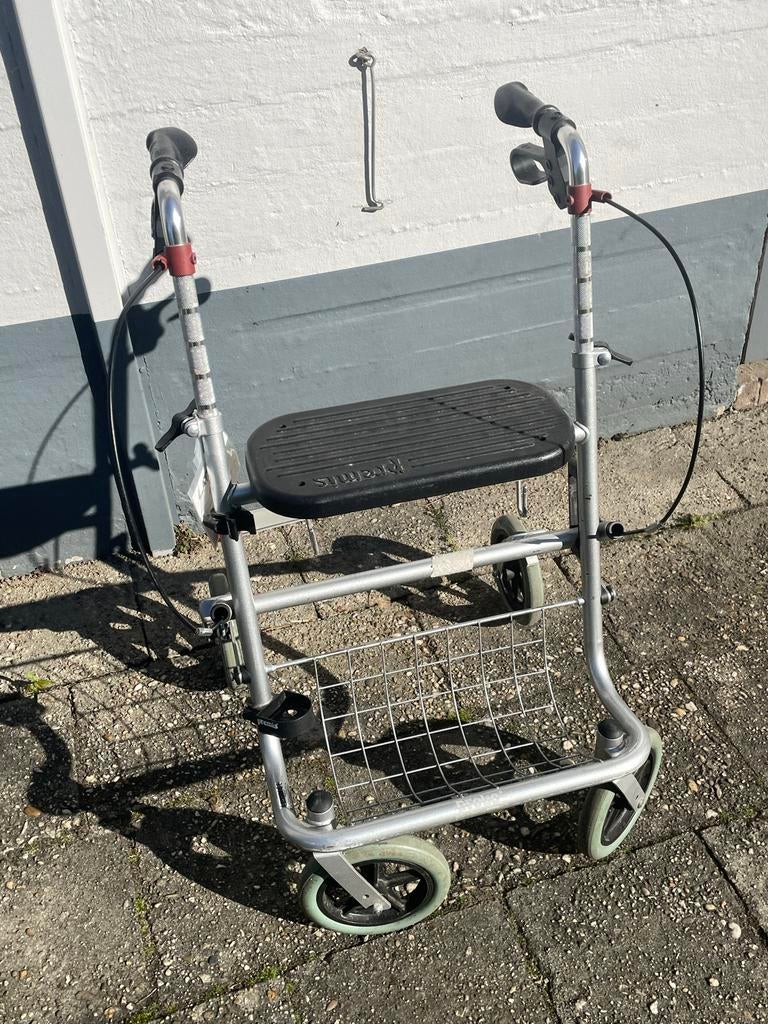 Grijze rollator, Ophalen of Verzenden, Gebruikt