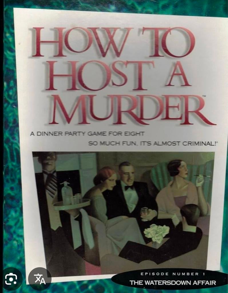 How to host a murder games digitaal, Hobby en Vrije tijd, Gezelschapsspellen | Bordspellen, Vijf spelers of meer, Ophalen