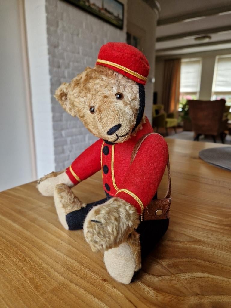 Page/ messenger teddy beer, Ophalen of Verzenden, Zo goed als nieuw, Stoffen beer, Overige merken
