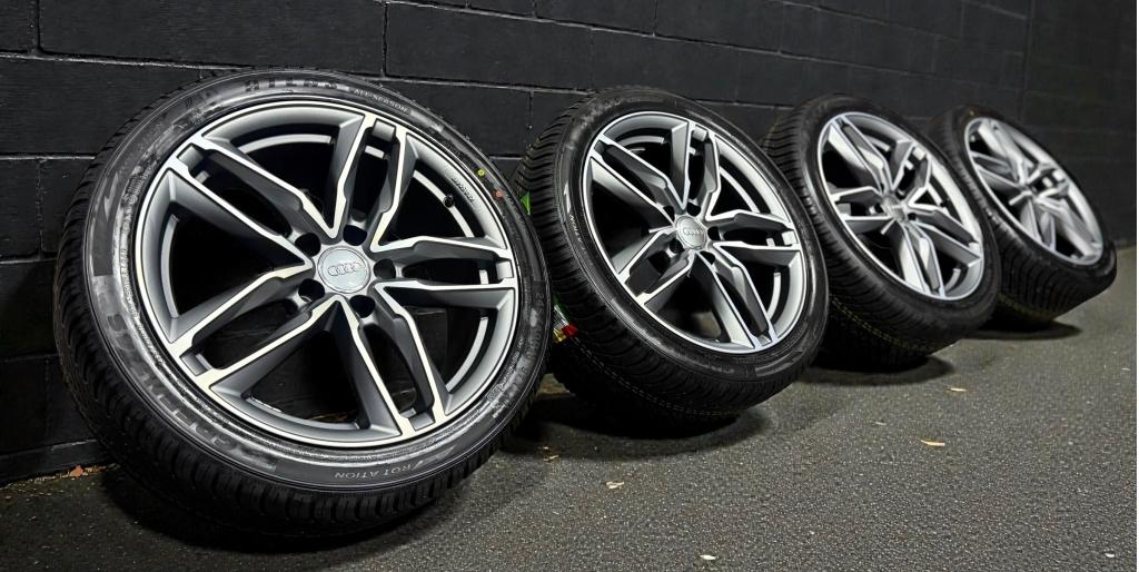 GMP ATOM A4 A5 velgen 18 inch compleet  met banden nieuw!, Niet ingevuld, 18 inch, 245 mm, Banden en Velgen