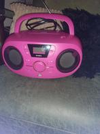 Roze Bigben Radio CD Speler - Draagbaar en Compact, Ophalen of Verzenden, Gebruikt, Radio, Met cd-speler
