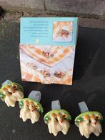Set van 4 schattige tafelkleedklemmen met eenden, Ophalen of Verzenden, Nieuw