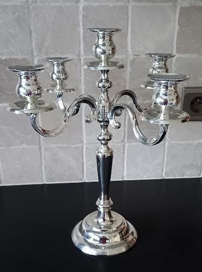 Kandelaar Grazia van Zilverstad, Ophalen of Verzenden, Zo goed als nieuw, Zilver, 25 tot 50 cm