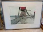 Ciano Siewert (1942-2017) zeefdruk Wipwatermolen., Ophalen