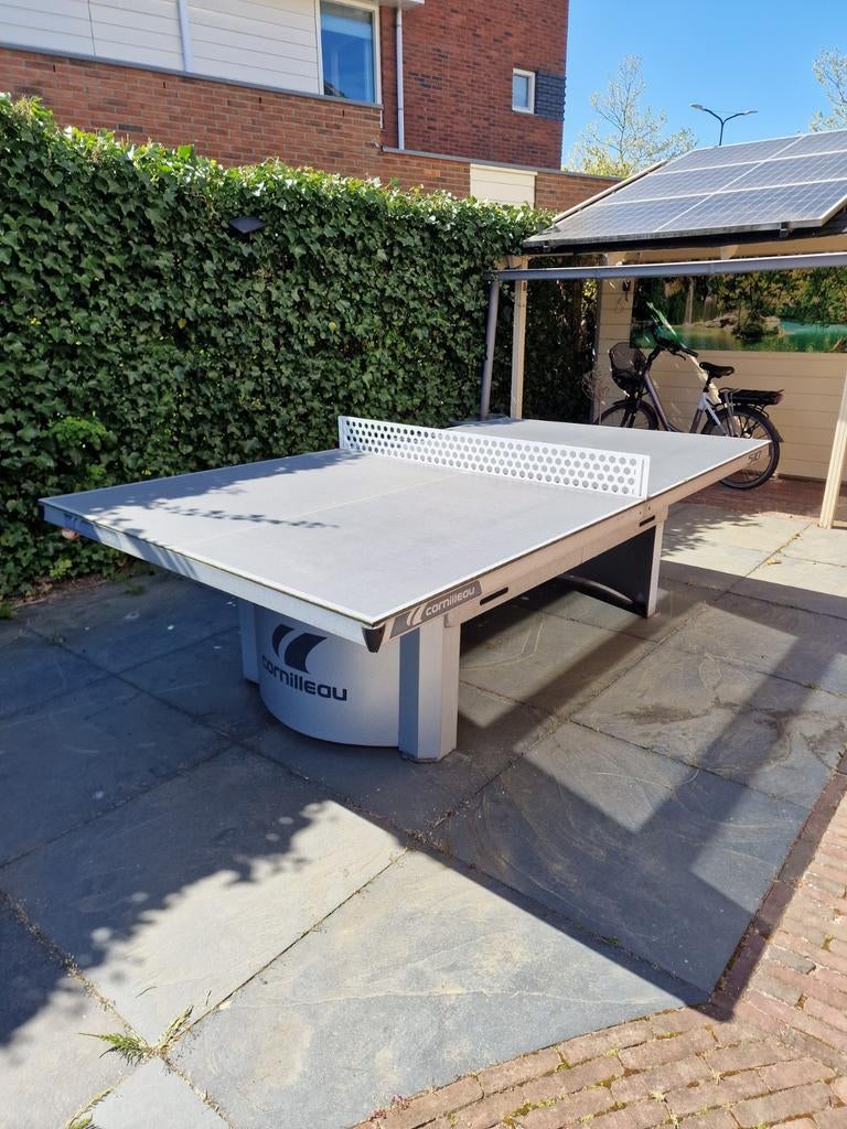 Cornilleau Tafeltennistafel outdoor Pro 510 M Grijs gereserv, Ophalen, Gebruikt, Tafel Outdoor