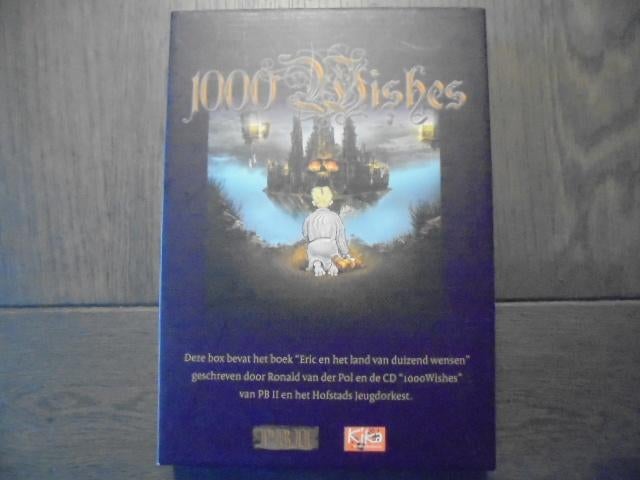 PBII, CD,1000 Wishes & boek Erik en het land vd 1000 Wensen, Cd's en Dvd's, Cd's | Rock, Zo goed als nieuw, Progressive, Ophalen of Verzenden
