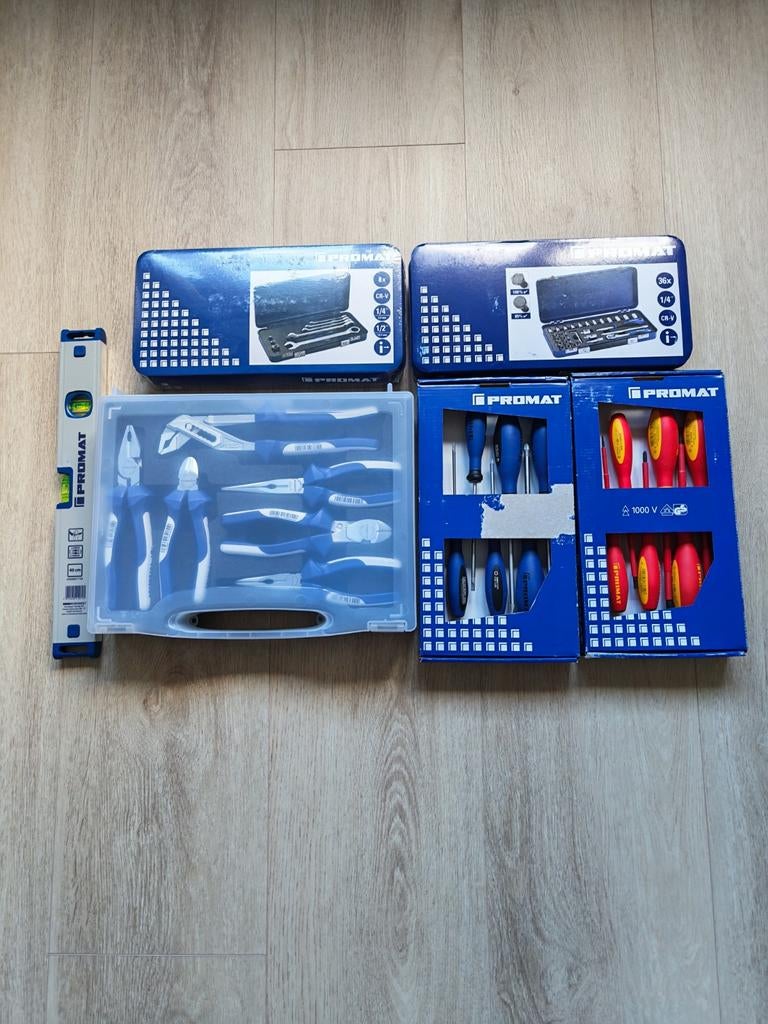 PROMAT Gereedschap Set NIEUW (zie beschrijving), Ophalen of Verzenden, Nieuw