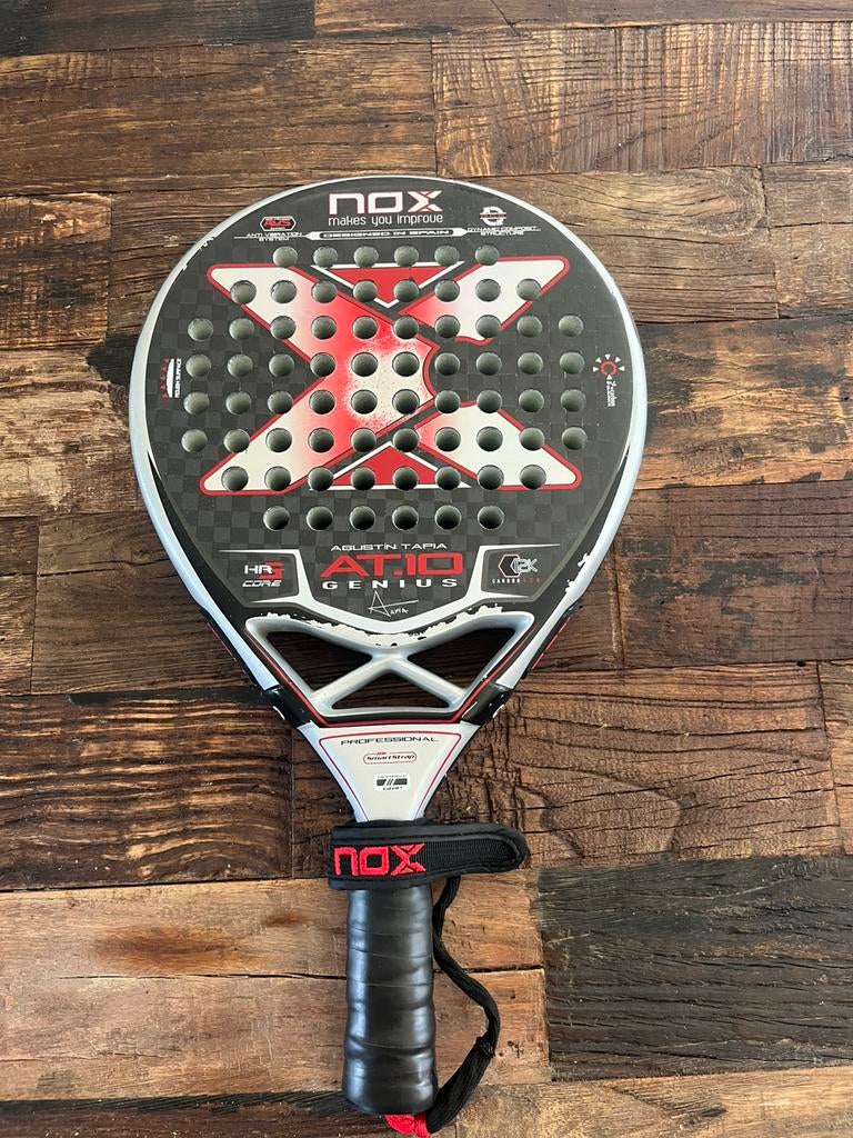 Nox AT10 Genius 12K Agustín Tapia padel racket, Sport en Fitness, Ophalen of Verzenden, Zo goed als nieuw