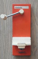 Brabantia wand blikopener oranje, Ophalen of Verzenden, Gebruikt