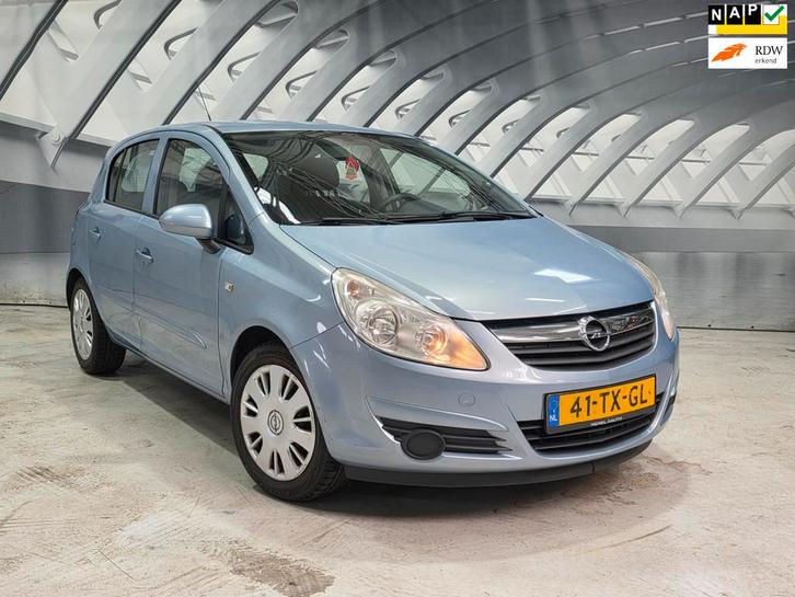 Opel Corsa 1.2-16V Enjoy, Auto's, Opel, Bedrijf, Te koop, Corsa, ABS, Airbags, Centrale vergrendeling, Elektrische buitenspiegels